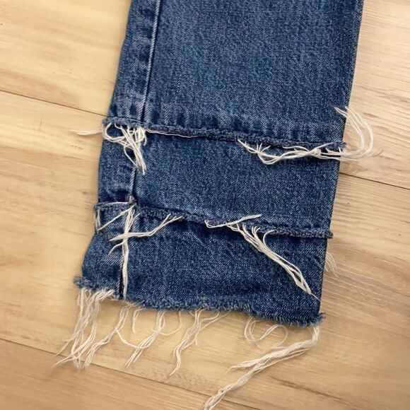 Paige Monica Over Distressed jeans size 27 - Picture 4 of 10